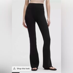 Lululemon black flare leggings